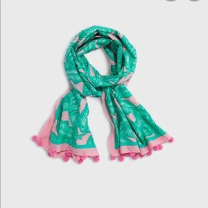 NWT Vineyard Vines banana print scarf